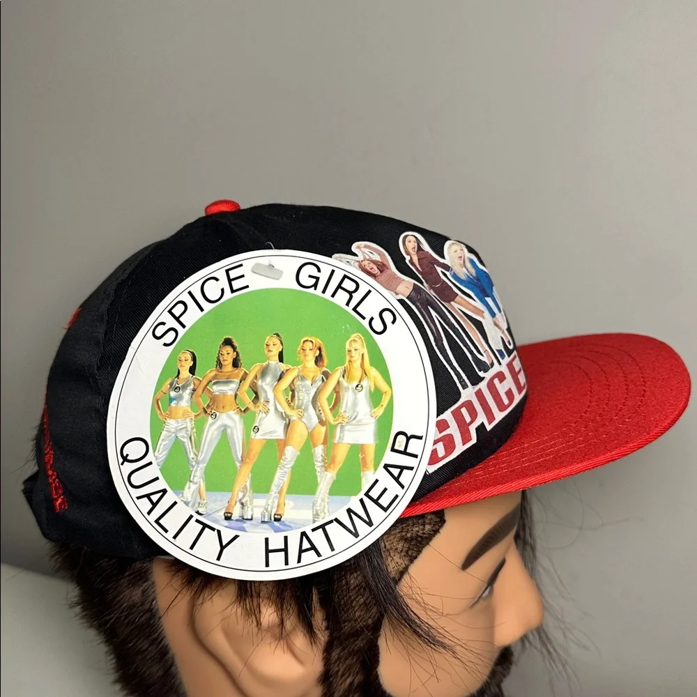 Spice Girls new vintage Black and Red Cap